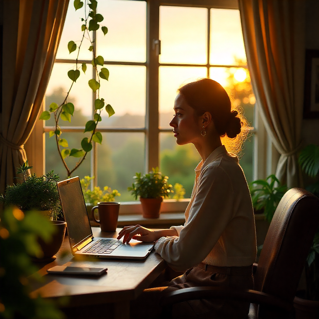 Air-purifying plants in home environment